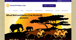 Desktop Screenshot of northcliffrotary.co.za